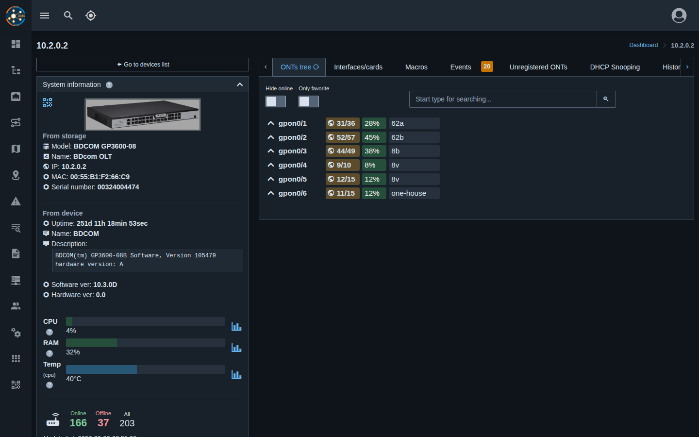Dark theme